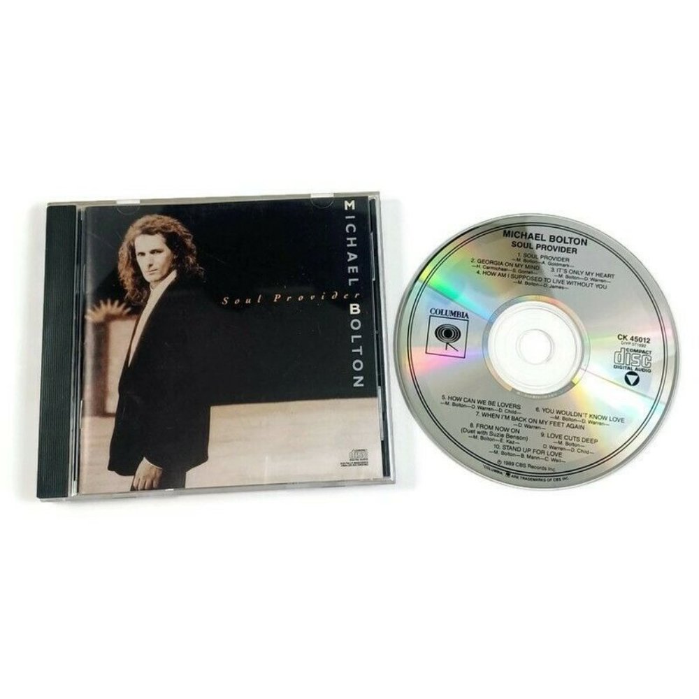 Michael Bolton Soul Provider CD -Pop -Soul **MINOR WEAR